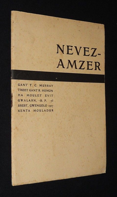 Nevez-Amzer (Levraoueg Gwalarn, Niv. 10, gwengolo 1927)