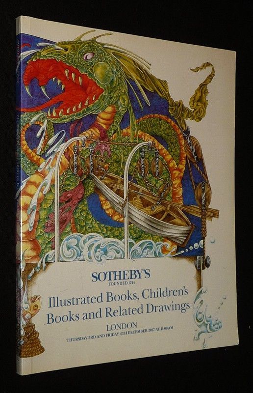 Sotheby's - London, 3rd and 4th December 1987 : Illustrated Books, Children's Books and Related Drawings