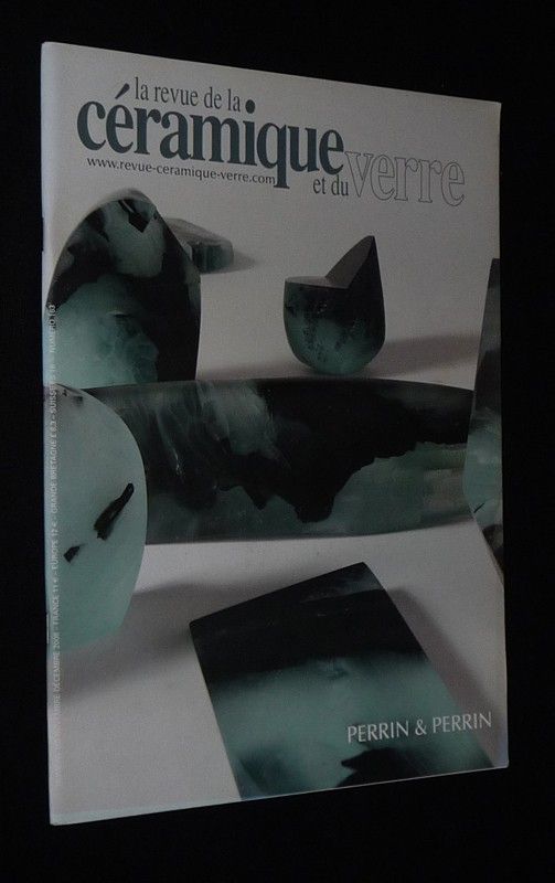 La Revue de la céramique et du verre (n°163, novembre-décembre 2008) : Perrin & Perrin