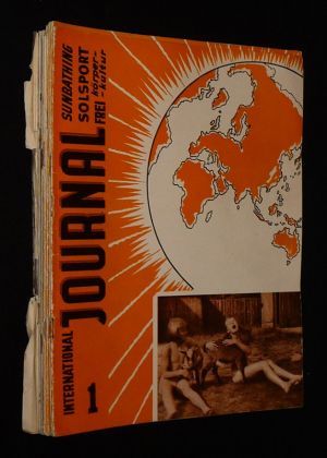 International Journal for Solsport / Sunbathing / pour les sports de soleil / für Freikörperkultur, n°1 à 13 (lot de 12 numéros)