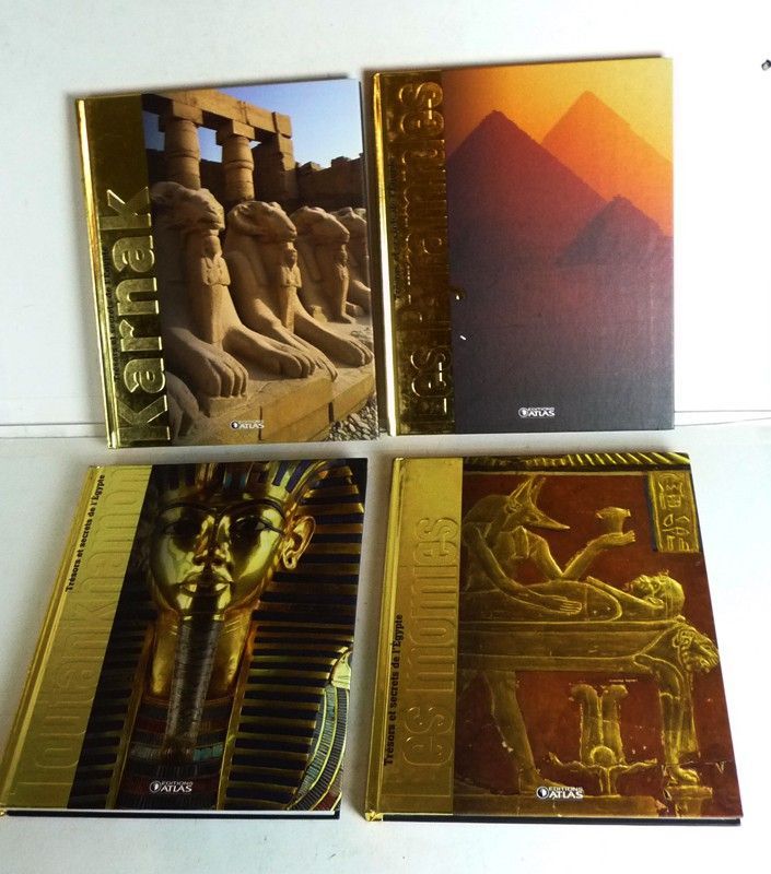 Trésors et secrets de l'Egypte (8 volumes)