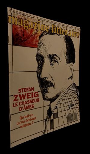 Magazine Littéraire (n°244, septembre 1987) : Stefan Zweig, le chasseur d'âmes