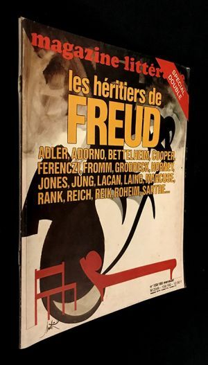 Magazine Littéraire (n°159-160, avril 1980) : Les héritiers de Freud : Adler, Adorno, Bettelheim, Cooper, Ferenczi, Fromm, Groddeck, Horney, Jones, Jung, Lacan, Laing, Marcuse, Rank, Reich, Reik, Roheim, Sartre,...