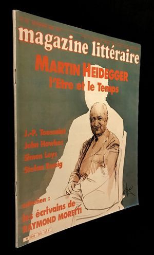 Magazine Littéraire (n°235, novembre 1986) : Martin Heidegger : l'Être et le Temps