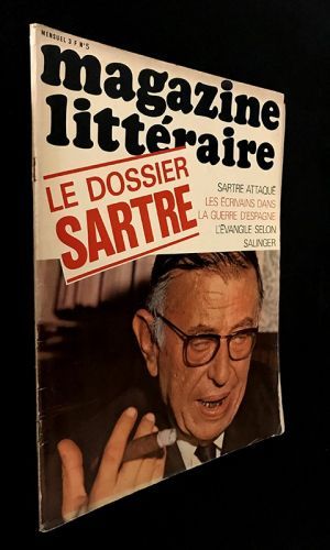 Magazine Littéraire (n°5, mars 1967) : Le dossier Sartre