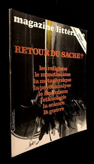 Magazine Littéraire (n°149, juin 1978) : Retour du sacré ?