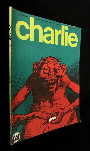 Charlie Mensuel n°61. Journal plein d'humour et de bandes dessinées (Janvier 74)