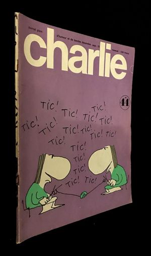 Charlie Mensuel n°44. Journal plein d'humour et de bandes dessinées (Septembre 72)