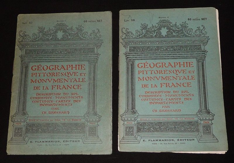 Géographie pittoresque et monumentale de la France - Liv. 57-58 : Mayenne I et II (2 volumes)