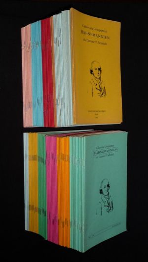 Cahiers du Groupement Hahnemannien du Docteur P. Schmidt (101 volumes)