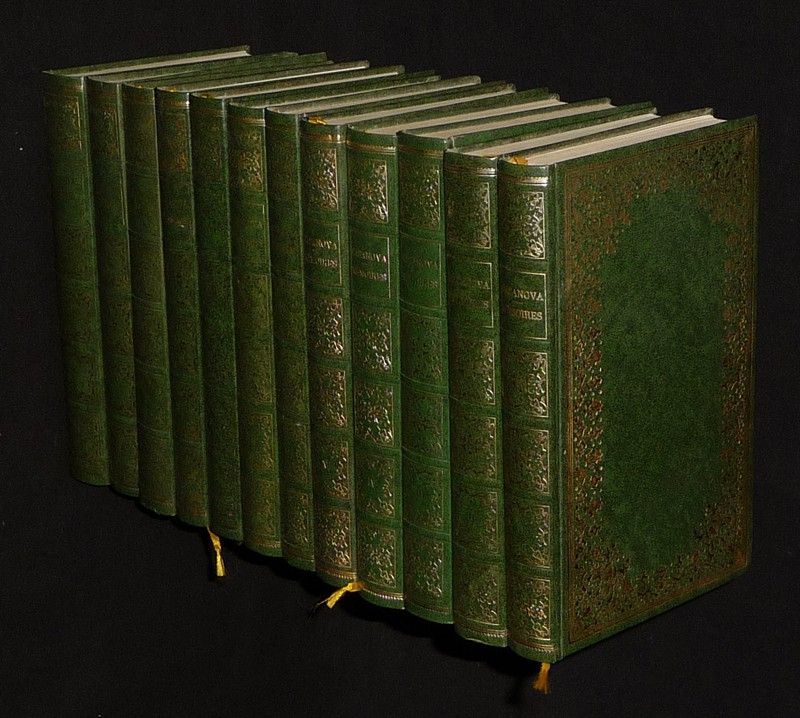 Mémoires de J. Casanova de Seingalt, écrits par lui-même, suivis de fragments des mémoires du Prince de Ligne (12 volumes)