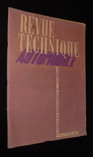 Revue technique automobile (2e année - n°20, décembre 1947)