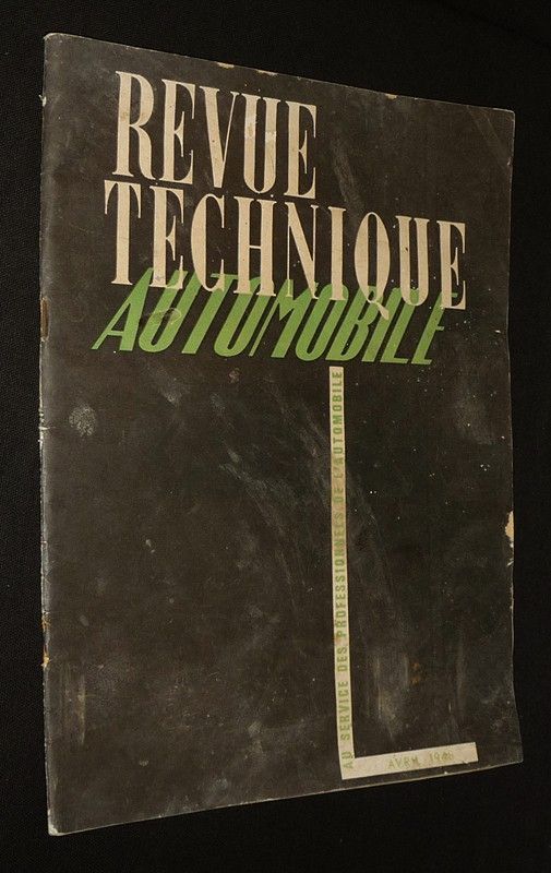 Revue technique automobile (3e année - n°24, avril 1948)