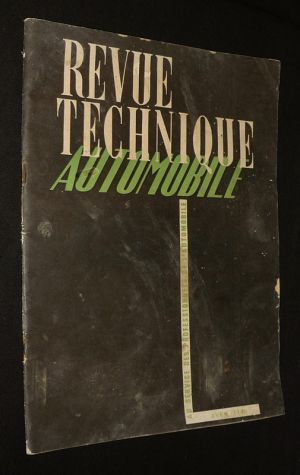 Revue technique automobile (3e année - n°24, avril 1948)