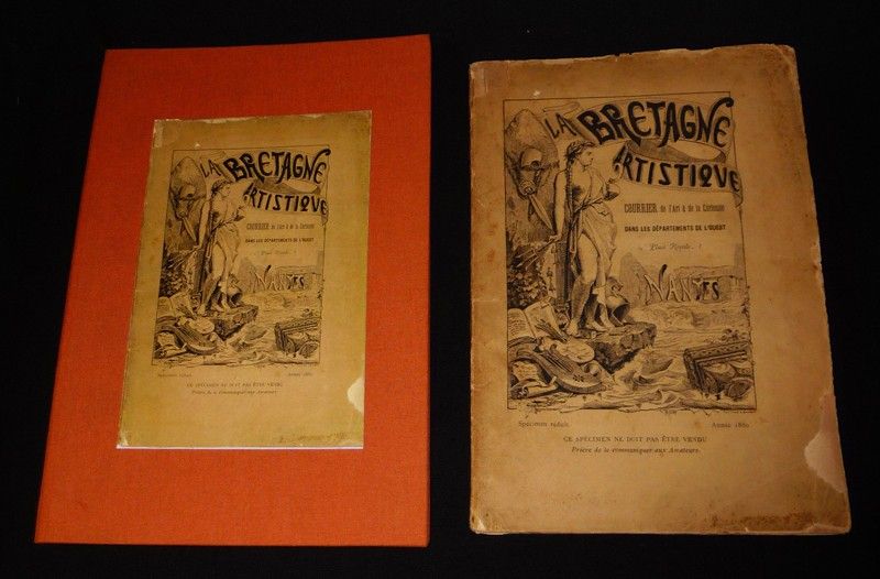 La Bretagne artistique (Spécimen réduit - année 1880)