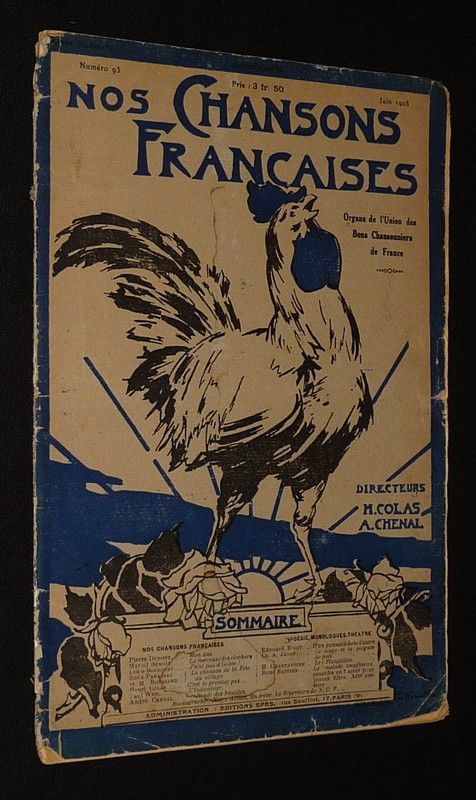 Nos chansons françaises (n°93, juin 1928)