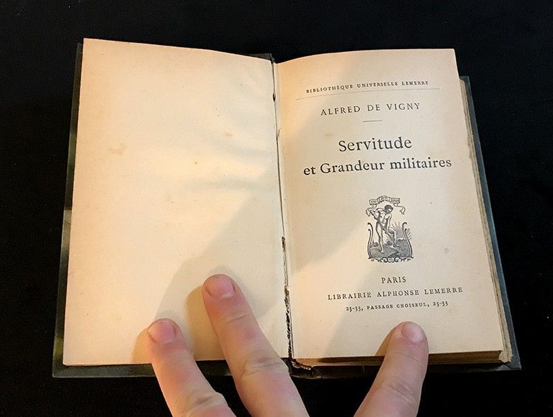 Servitude et grandeur militaires