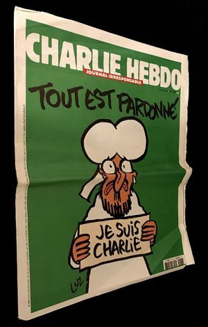 Charlie Hebdo n°1178 : Tout est pardonné / Je suis charlie (14 janvier 2015)