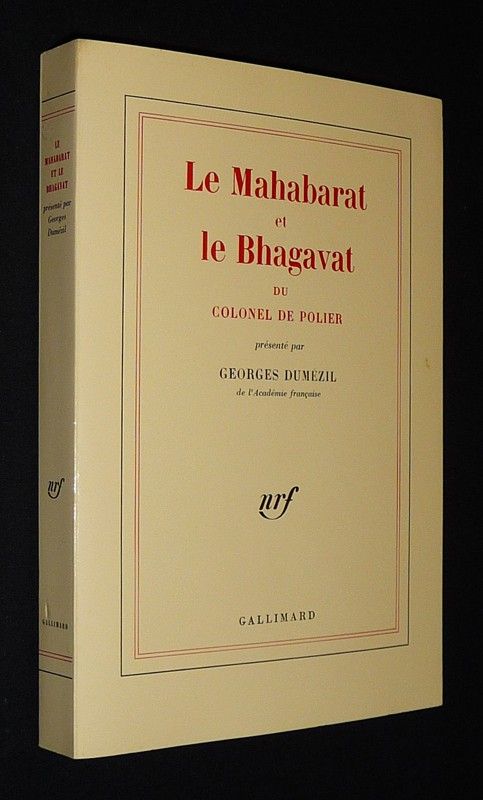Le Mahabarat et le Bhagavat du Colonel de Polier