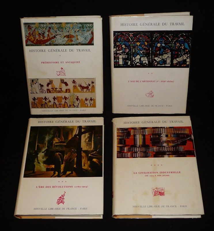 Histoire générale du travail (4 volumes)