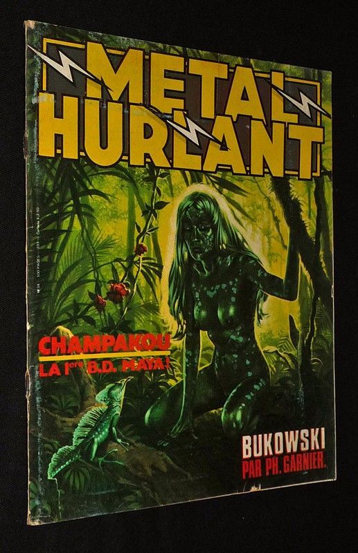 Métal hurlant (n°34, 1978) : Champakou - Bukowski