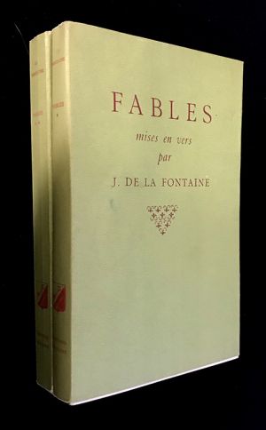 Fables mises en vers par J. de la Fontaine (2 volumes)