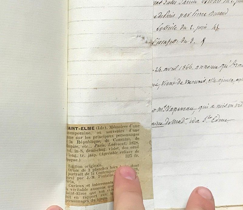 La contemporaine en miniature ou abrégé critique de ses mémoires