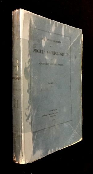 Bulletin et mémoires de la Société Archéologique du département d'Ille-et-Vilaine, Tome XL - 1877 (copy)