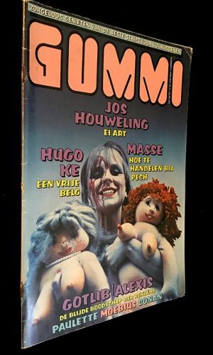 Gummi (nr.2 juni 1977) Zorgeloos genieten van de beste strips voor volwassenen. Hugo Ke, Jos Houwelling, Masse, Gotlib, Alexis