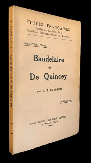 Baudelaire et De Quincey