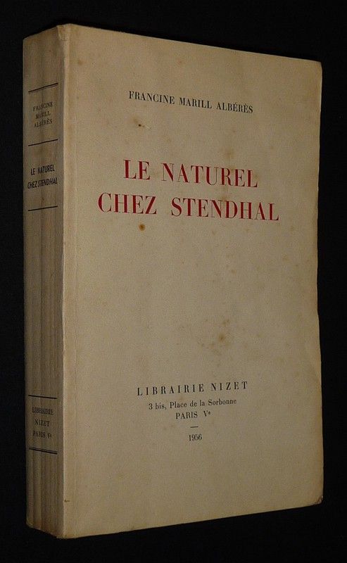 Le Naturel chez Stendhal