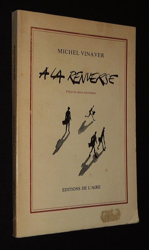 A la renverse. Pièce en deux morceaux