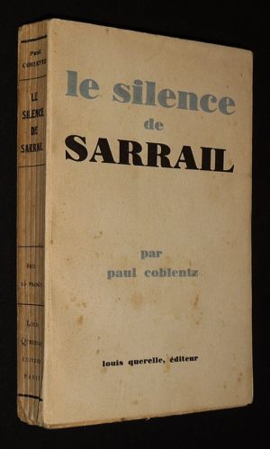 Le Silence de Sarrail