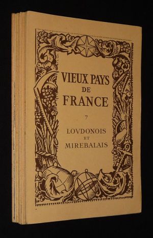 Lot de 22 plaquettes de la collection "Vieux pays de France" et "La France"