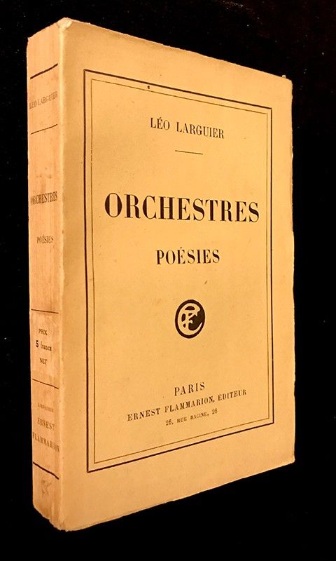 Orchestres. Poésies