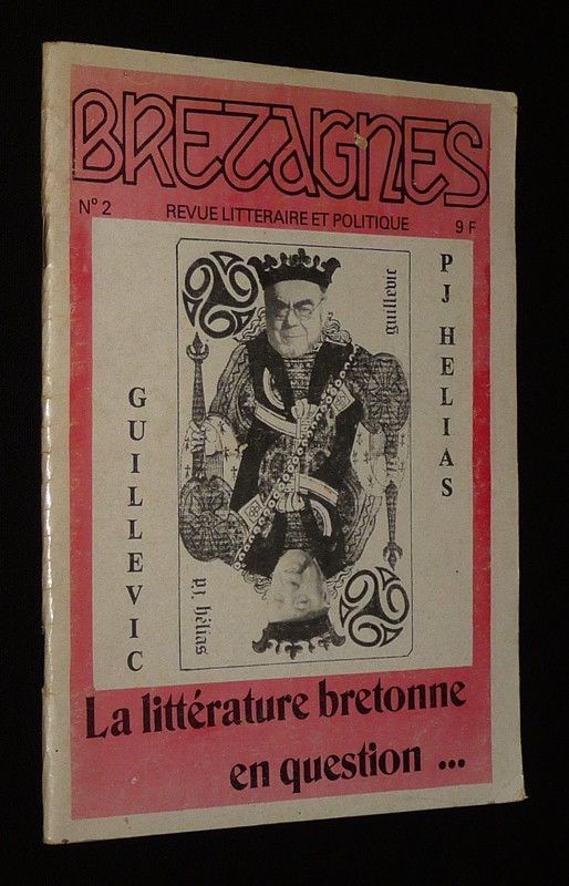 Bretagnes, revue littéraire et politique (n°2, printemps 1976) : La littérature bretonne en question