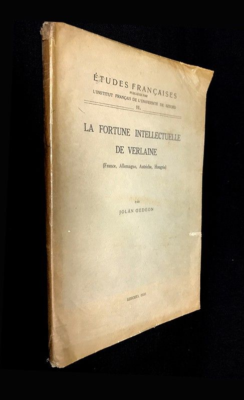 La fortune intellectuelle de Verlaine (France, ALlemagne, Autriche, Hongrie)