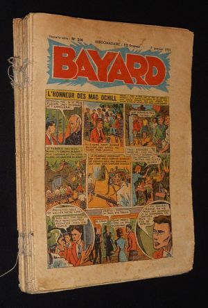 Lot de 20 numéros de la revue "Bayard", janvier-mai 1951