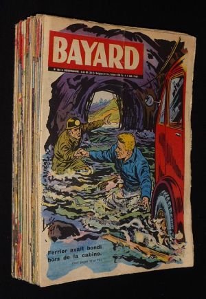 Lot de 45 numéros de la revue "Bayard", 1960