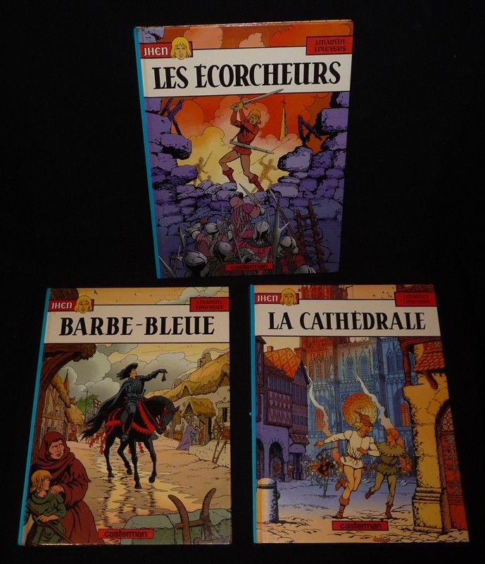 Jhen, Tomes 3 à 9 (6 volumes) : Les Ecorcheurs - Barbe-Bleue - La Cathédrale - Le Lys et l'ogre - L'Alchimiste - Le Secret des Templiers