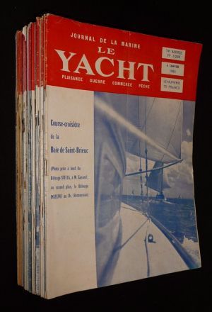 Le Yacht, journal de la marine (lot de 52 numéros, année 1951 complète)