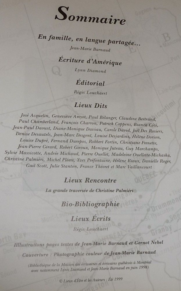 Lieux d'être (n°28) : Québec