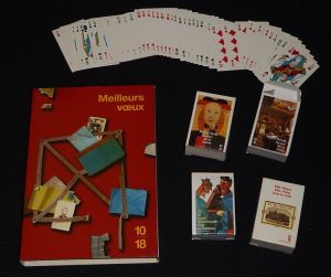 Meilleurs voeux : 4 mini jeux de cartes de la collection 10-18