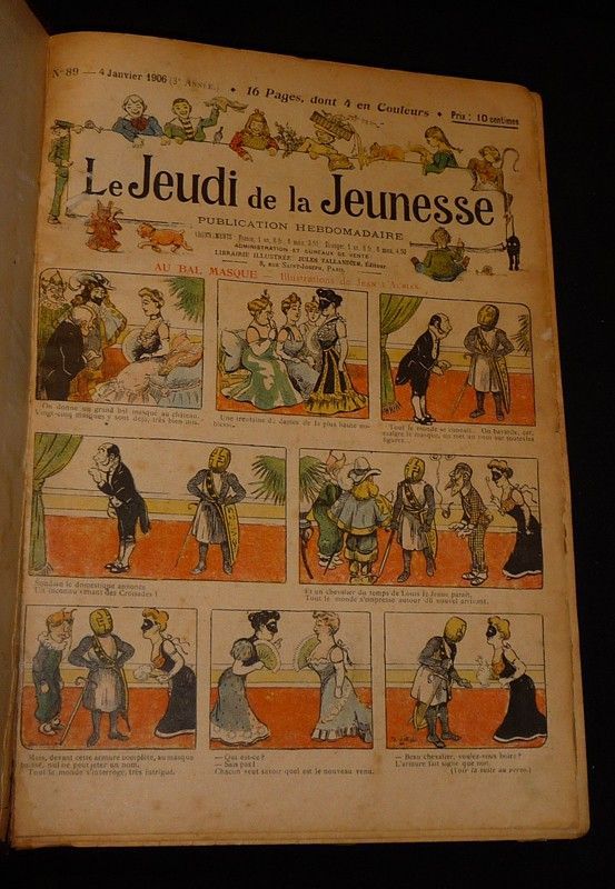 Le Jeudi de la jeunesse, année 1906 complète