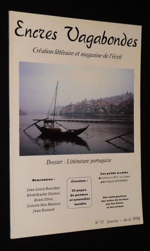 Encres vagabondes (n°13, janvier-avril 1998) : Littérature portugaise
