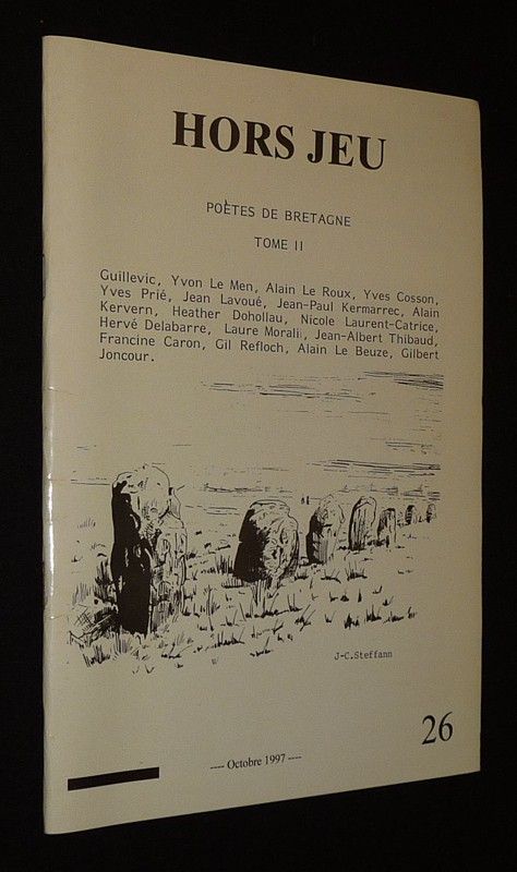 Hors jeu (n°26, octobre 1997) : Poètes de Bretagne, Tome 2