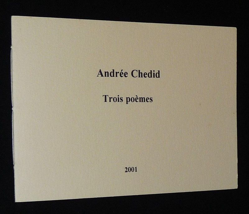 Trois poèmes
