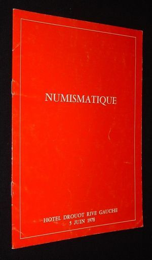 Numismatique - Hôtel Drouot, vente du 5 juin 1978 : Monnaies antiques, étrangères, françaises royales et modernes