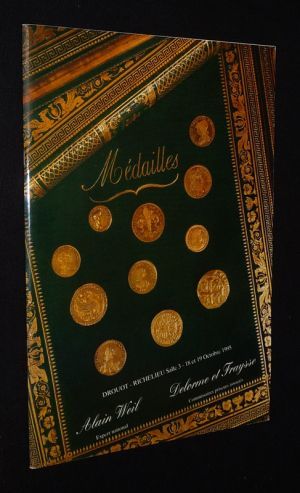 Delorme et Fraysse - Numismatique, collections M.D., A.L. et à divers amateurs - Vente du 18 et 19 octobre 1995