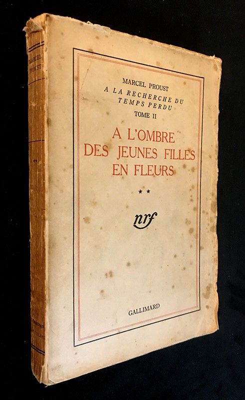 À la recherche du temps perdu. T2. A l'ombre des jeunes filles en fleurs